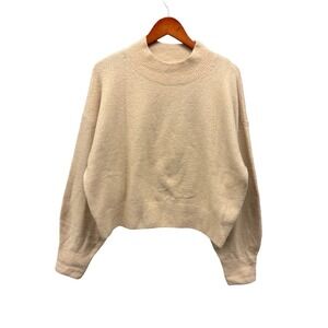 & Other Stories Cream Turtleneck Sweater